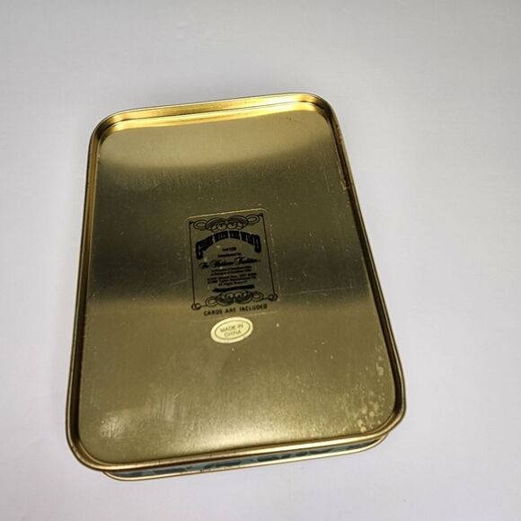 Gone With The Wind Set Of Two Decks Of Playing Cards In Tin Container New 1989 - Picture 3 of 5